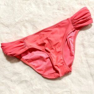Coral/Pink Victoria's Secret Bikini Swim Bottoms - XS